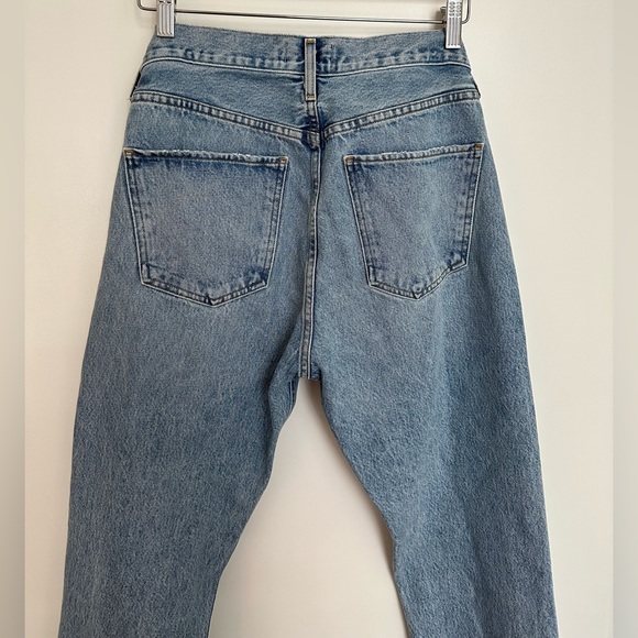 Agolde Cherie High Rise Straight Jeans - Picture 6 of 7